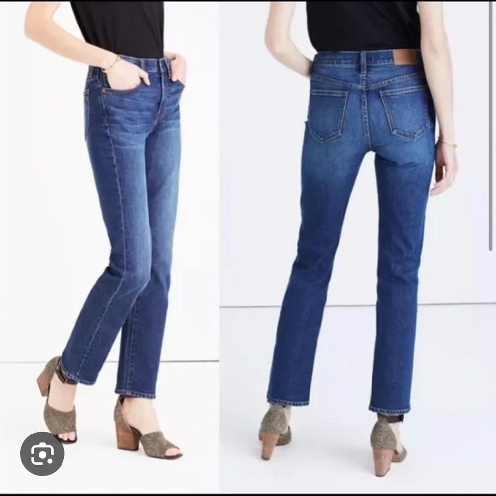 Women's Madewell Cruiser Straight Leg Jeans Mid rise Size 29 EUC